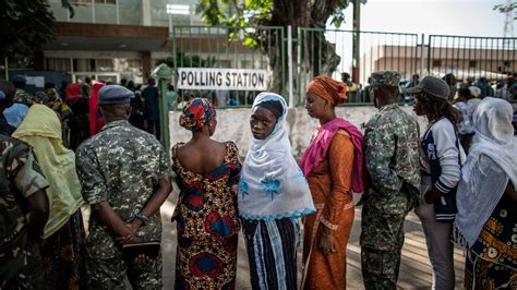 Gambians Choose Between Ruler Of 22 Years And A United Opposition The New York Times