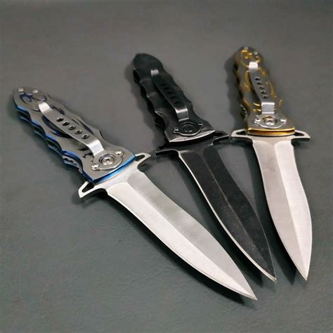 Kamu tidak akan pernah menemukan pisau dapur dari pisau titanium cenderung lebih tumpul dan lembut dibandingkan bahan lainnya. Pisau Lipat Dragon Paling Tajam