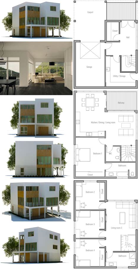 34 Minimalist Modern House Floor Plan
