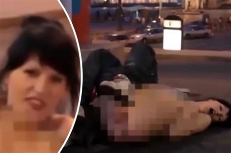Sexy Russian Babe Strips And Performs Sex Show In Public Daily Star