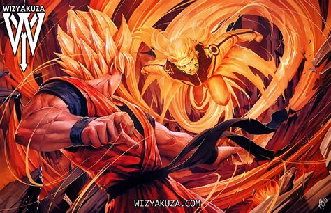 Son Goku And Uzumaki Naruto Dragon Ball And More Drawn By Ceasar Ian Muyuela Danbooru
