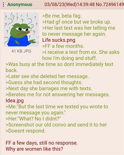 anon has a way with women r greentext greentext stories know your meme