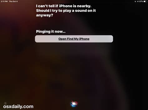 How To Find A Lost Iphone With Siri