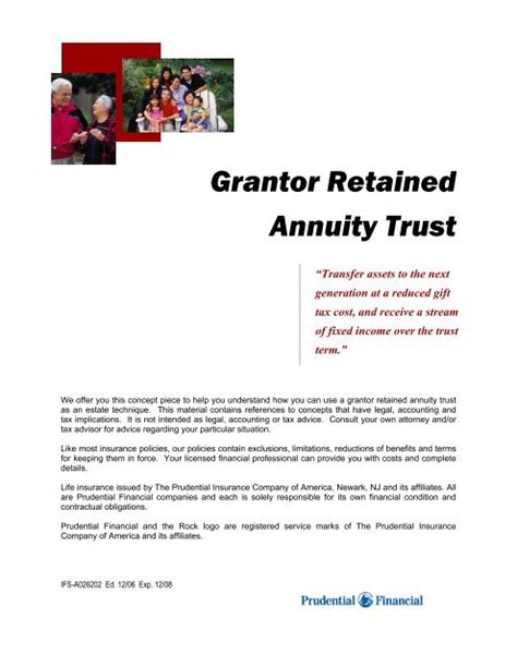Grantor Retained Annuity Trust Borden Hamman Agency