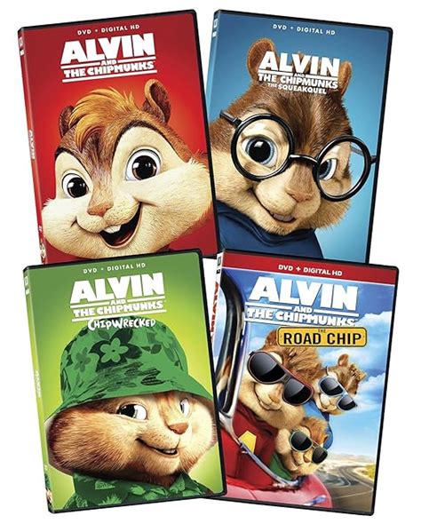Alvin And The Chipmunks 1 4 Bundle Movies And Tv