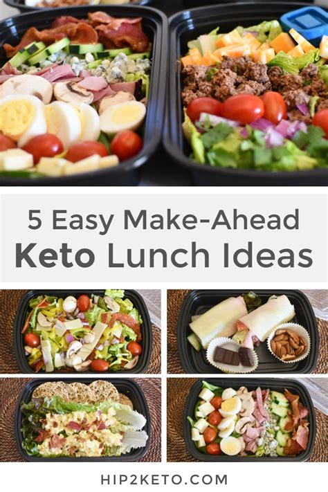 Keto Easy Packed Lunch Ideas