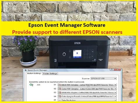 Epson event manager's key objective is to help you in supplying commands to your scanner with merely a number of clicks. Epson Event Manager Software Offers to Configure Scanner ...