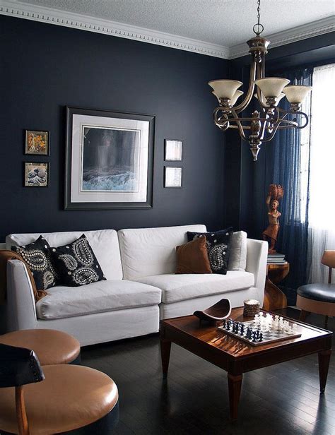 Best Of Navy And Gold Dining Room In 2020 Accent Walls In Living Room