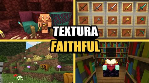 Textura Faithful Para Minecraft Pe Bedrock Texturas Hd Faithful