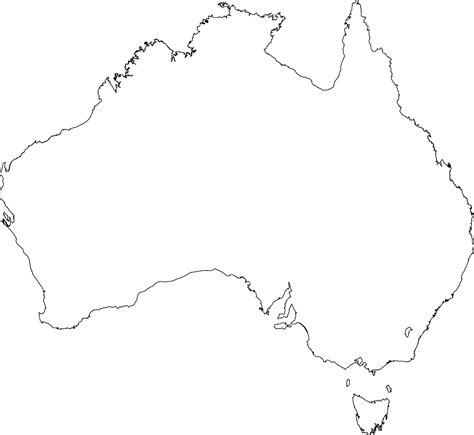 Australia Continent Geography · Free Vector Graphic On Pixabay
