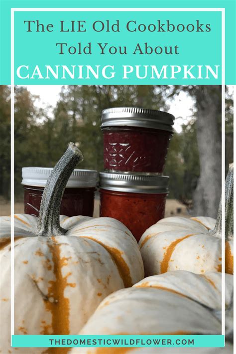 Canning Pumpkin This Post Explains Why Canning Pumpkin Is Not Safe