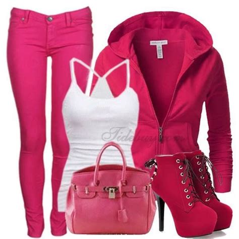 Cute Hot Pink Wear It When Going Out For A Cup A Coffee Or Just Going