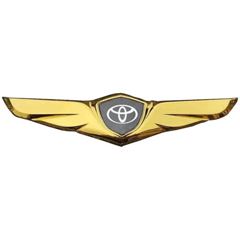 Toyota Logo Wings Decal Emblem Sticker Sticky Layer Nameplate Badges
