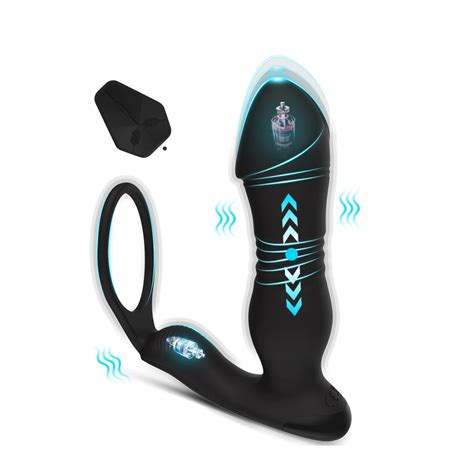 tiger3 generation：8 band telescopic vibration remote control prostate massager