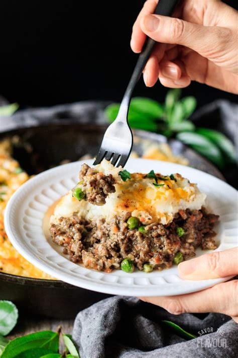 The shortcut to shepherd's pie can be found in a bag of trader joe's frozen mashed potatoes. Easy Shepherd's Pie Recipe | Savor the Flavour