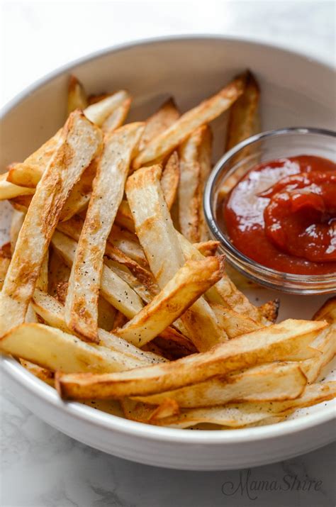 I am a huge fan of air frying, so much so i wrote the skinnytaste air fryer cookbook and partnered with vremi to come out with the skinnytaste by. Air Fryer French Fries (Naturally Gluten-Free) - MamaShire