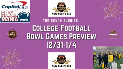 College Football Bowl Games 1231 14 Youtube