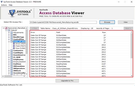 Access Database Mdb Viewer To See All Access Versions Data