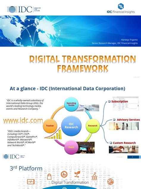 Idcs Digital Transformation Framework 2015 Innovation Information