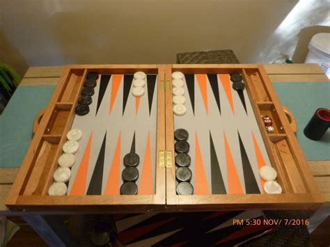 Diy Backgammon Board I Made Myself Rbackgammon