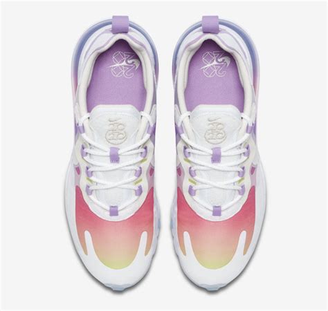 Nike Air Max 270 React Pastel Yellow Pink Purple Cu2995 911 Release