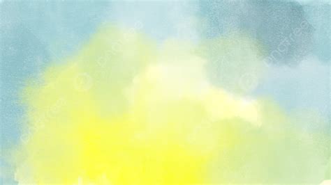 Watercolor Colorful Yellow Blue Background Psd And Png Watercolor
