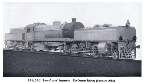 Filebeyer Garratt Locomotive Ottoman Railway Bpqr 1931 01 The