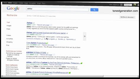 Articles, theses, books, abstracts and court opinions. Google search : Askew or Tilt - YouTube
