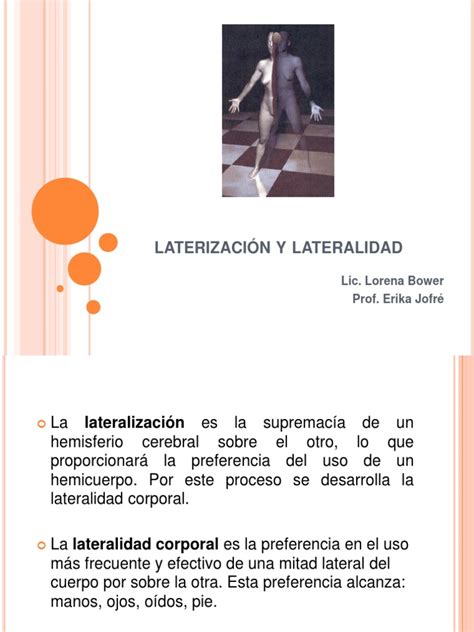Proceso De Laterización Y Lateralidad97 Pdf Handedness Ciencia