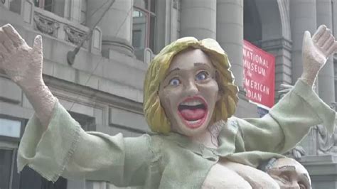 Naked Hillary Clinton Statue Triggers Fight In Lower Manhattan