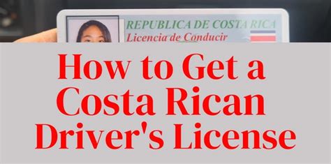 How To Get A Costa Rican Drivers License Step By Step Guide