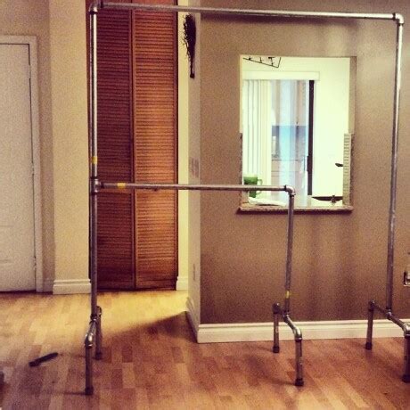 My goal was to build somethingfunctional from readily availa. 23 Pipe Clothing Rack DIY Tutorials | Guide Patterns