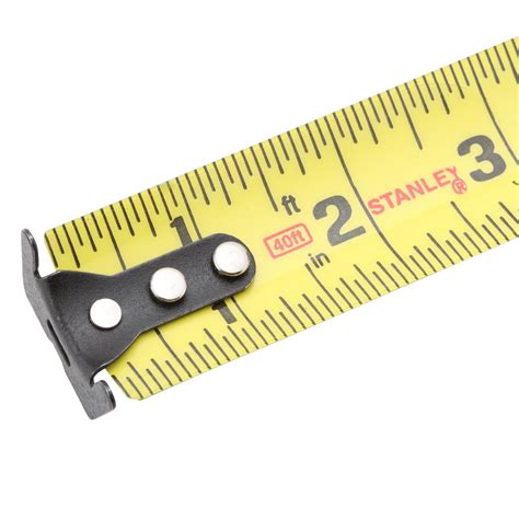 Stanley FATMAX 40 ft. x 1-1/4 in. Tape Measure with Blade Armor Coating-33-740L - The Home Depot