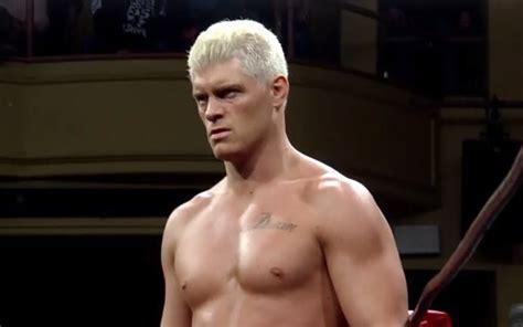 Cody Rhodes On The Big Entrance Aew Had Planned For Brodie Lees Debut