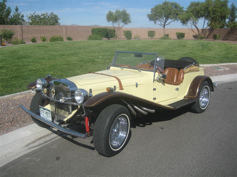 Famously constructed from kits, the. 1929 MERCEDES GAZELLE ROADSTER -- REPLICA/KIT CAR***** - Classic Replica/Kit Makes MERCEDES-BENZ ...