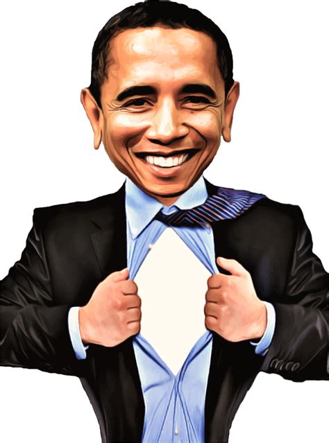 Barack Obama Caricature Icons Png Free Png And Icons Downloads