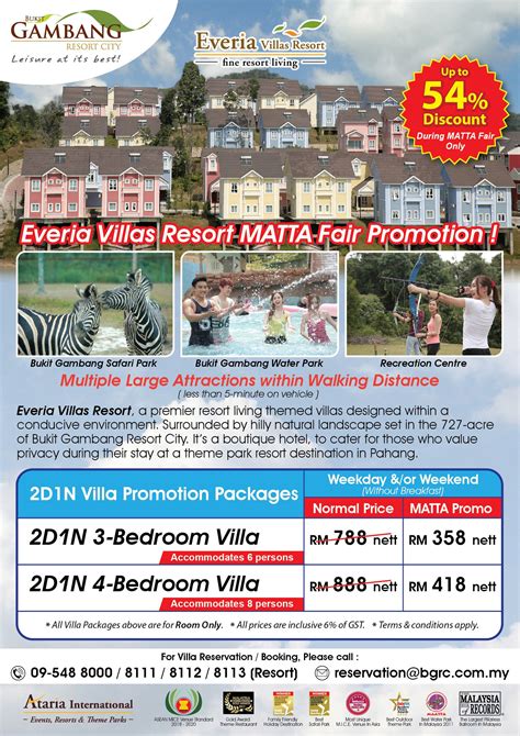 This year, the matta fair allocated two main halls for tour agents and local hotels and resorts to attract malaysians vacationing in the country. MATTA FAIR Promotions!!! Date : 16 - 18 March 2018 Venue ...