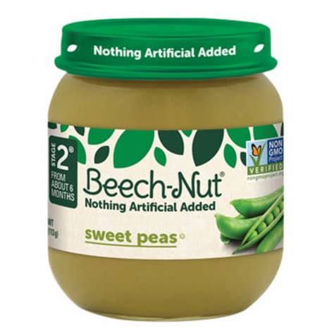 Beech Nut Stage 2 Sweet Peas Baby Food 4 Oz Fred Meyer