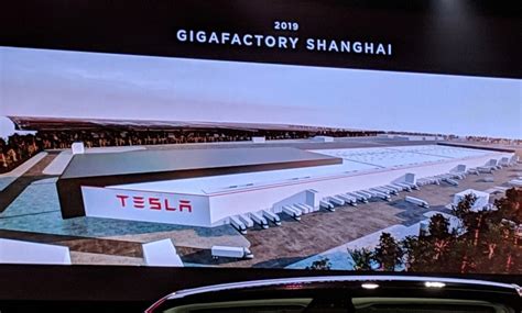Tesla La Gigafactory 3 De Shanghai Prend Forme
