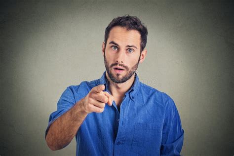 Man Pointing His Finger At You Camera Gesture Stock Photo Image 63616270