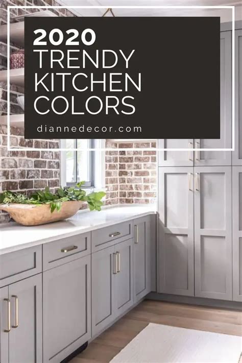 What Kitchen Colors Are In For 2020