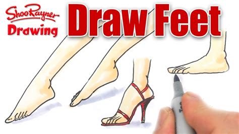 I know i haven't submitted anything in a while, but this should be a refreshing tut! How to Draw Feet - YouTube