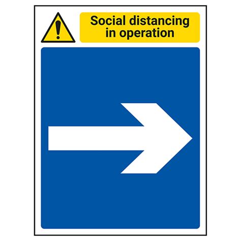 Social Distancing In Operation Arrow Right Infection Control