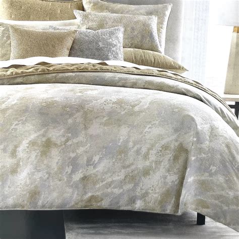 Hotel Collection Metallic Stone Full Queen Duvet Cover Style4bedding