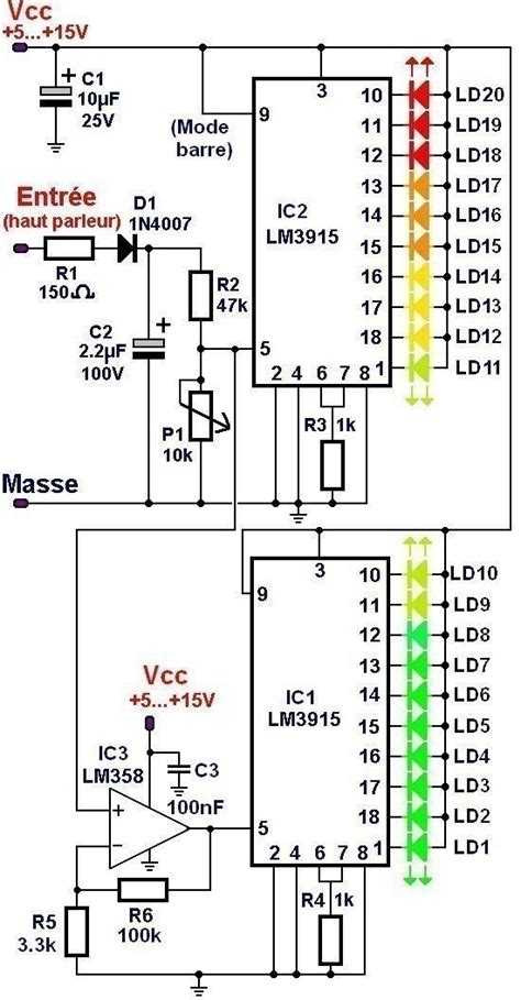For around 2 euro it is possible to get a complete pcb board with all components where you can build this small project. Lm3915 Vu Meter - PCB Circuits