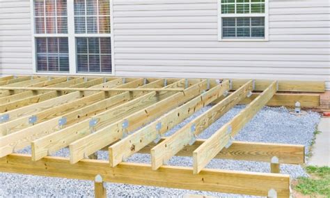 How Far Apart Should Floor Joists Be On A Deck