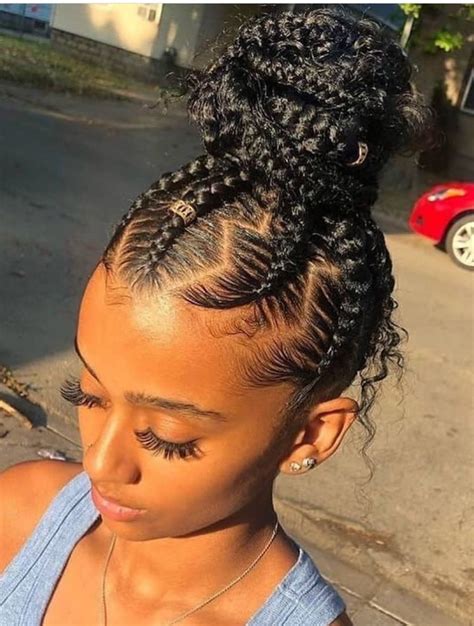 Braided Hairstyles For Black Women Latest Braided Hairstyles Feed In