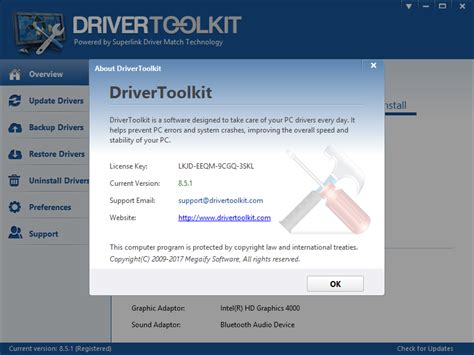Driver Toolkit 851 Crack License Key 2017 Download