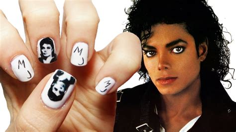 Michael Jackson Nail Art Youtube