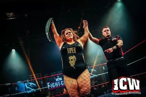 icw star viper on becoming a world champion and what it takes to be the first queen of insanity